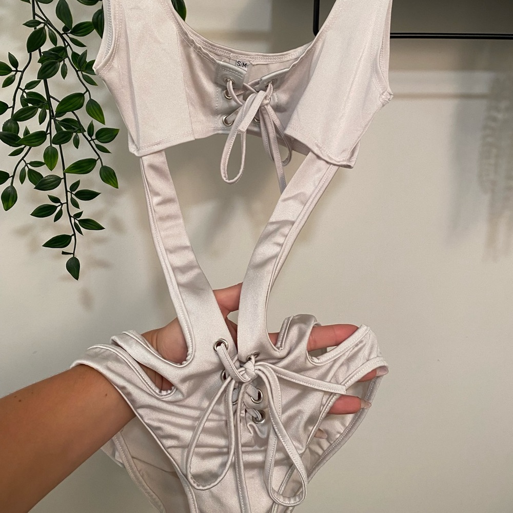 Dolls Kill Rave Cut-Out One Piece